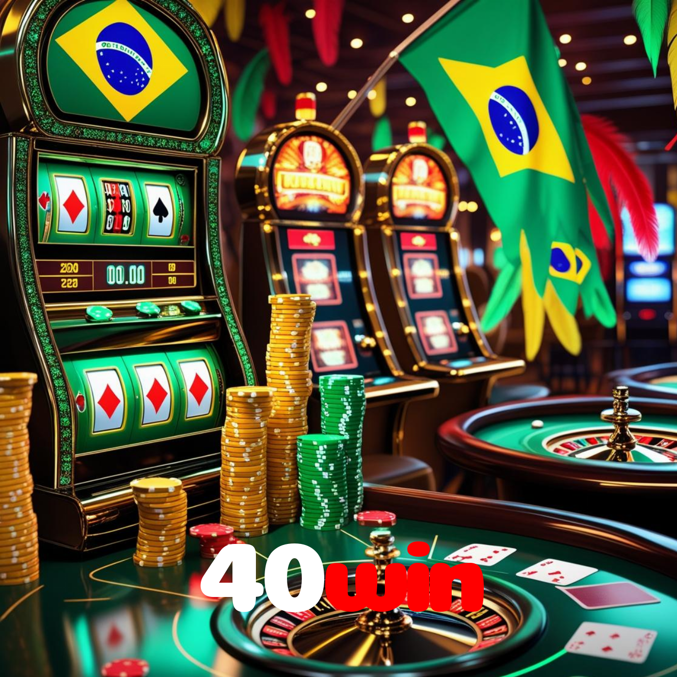 40win:A maior sorte no cassino mais confiável do Brasil!